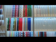 フラワーラッピング紙のサンプル面積