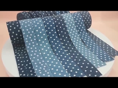 愛/五角星/小さな花 カウボーイ プレッシングストライプ 織りテープ 手作り DIY Bow Hair Accesso