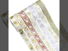 金色のクリスマスリボン クリスマスバリア クリスマスツリー 弓 飾り DIY ギフトパッケージ