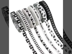 イースターリボン 黒と白のイースター花束 イースターエッグバスケット ギフトパック