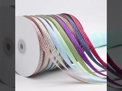 2cm緑色のリボン ギフトボックス 包装 花のケーキリボン ベストウィッシュ 熱印のギフトリボン