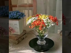 手書きのミニ星空 春の色 星星 模擬花 偽りの花 人工