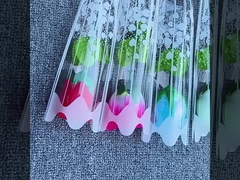 工場卸売 単一の偽りのバラ 低価格で 人工バラ プラスチックバラ 母の日 gif