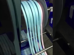 メイシダ リボン 3.8cm スレッド リボン ホット ゴールド&シルバースター レインボーグラデント色 リボン 卸売