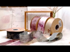 古代のスタイル 梅の花で染められたシルク 手作り DIY ヘアアクセサリー ハンフー装飾材料