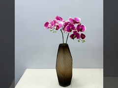 プラスチックシミュレーション 3D蝶オーキデアの結婚式飾り 花びらの道具 偽りの花 小さな花 b
