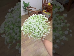 自家用で作る 人工バラ花の花芽と 偽りの花束
