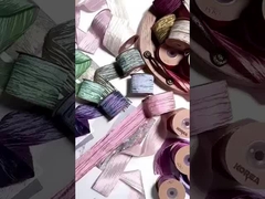 パール色のしわき帯