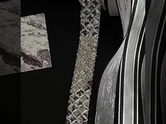 キッシ ブラック シルバー シリーズ リボン