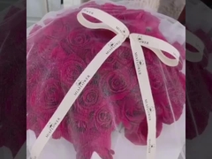 工場直販 軽量 豪華 シリーズ 双面金色の紙 花材 韓国様式