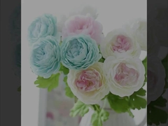 シミュレーションピオニー 偽りの花 蓮花 海洋ピオニー 片頭糸花 結婚式の人工流出