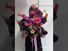 お気に入りのマットマットフラワーフラワー包装紙