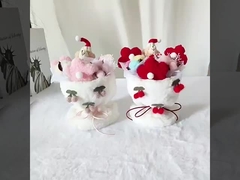 バレンタインデーとあなたの彼女と親友のためのクリスマスプレゼント:ドルとスタンドを設定