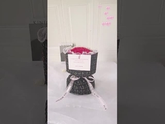 国際女性デー,母親の日,誕生日花束,石けん,キャナリアンとバラ