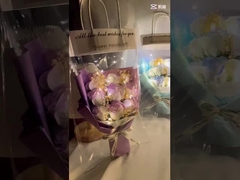 卒業の季節,永遠の花,バラ,アスター,乾燥した花,完成した石けん,花,誕生