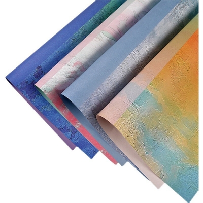 良い価格 創造的な油絵の花屋の包装紙50cmx60cm高いGSM オンライン