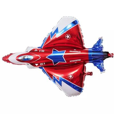購入 Wholesalの戦闘機のアルミニウム フィルムの気球の航空機のアルミ ホイルの気球の装飾の整理の気球 オンライン製造