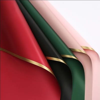 良い価格 防水 厚い花包紙 新鮮な花のために カスタマイズされた色 多彩 オンライン