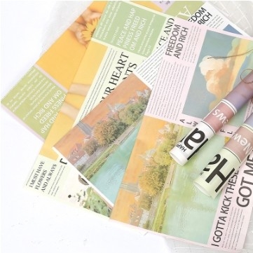 良い価格 英語 新聞 花束 プレゼント 包装 用 2 色 の 包装 紙 オンライン