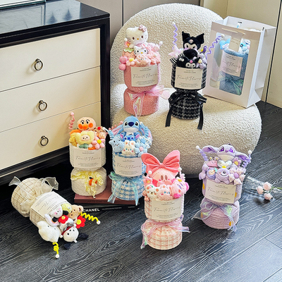 良い価格 女の子 クロミ・ドール ブケット シナモン・ドッグ・ドール ガールフレンド・ベスト・フレンド 卒業・誕生日プレゼント オンライン