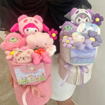 購入 20x35cm 多色 クロミ人形花束 子どもの日に彼女への完璧なプレゼント online manufacture