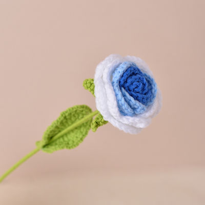 購入 ハンドメイド ニットドローズ 人工花 クラッチ花束 DIY ヤーン ニット ハンドメイド フック花のアレンジメント オンライン製造