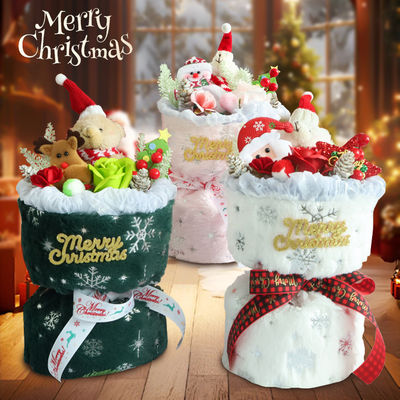 購入 女の子の特別な日に 乾燥した花と多彩の花束 online manufacture