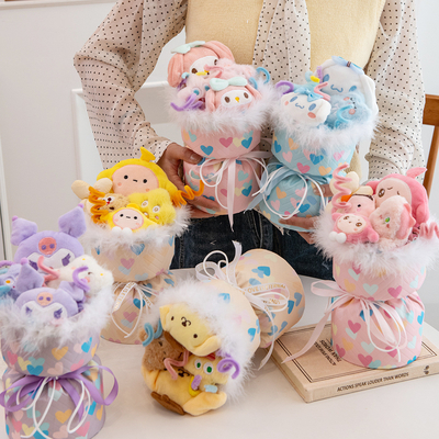 良い価格 20x35cm クロミ プルーシュドール 花束 恋人 恋人の日 卒業式 子供の日 多彩 オンライン