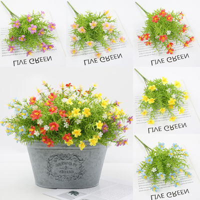 良い価格 20x35cm 人工花束 美しい家庭 ホテル 結婚式 テーブル 装飾 多彩 偽造 植物 花 オンライン