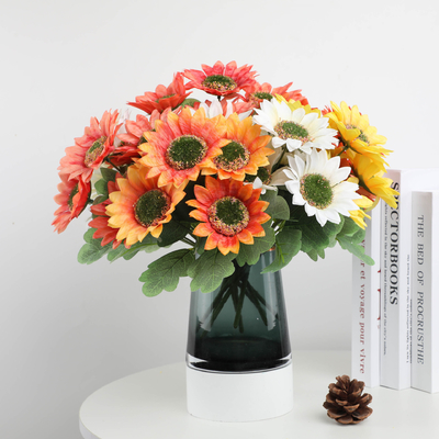 良い価格 20x27cm 耐久性のあるプラスチックで作られた 人工日焼け花束 オンライン