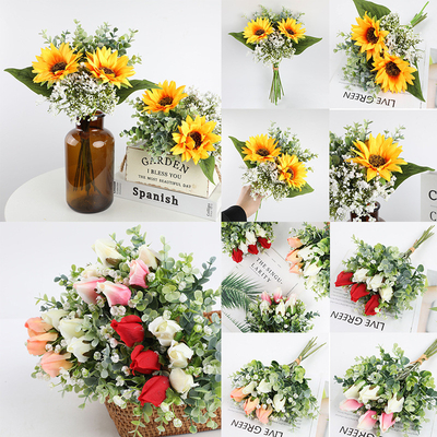 購入 人工の手持ち花束,人工の植物,偽の花束 online manufacture