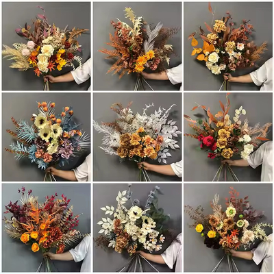 購入 ブルーケット デ フルーズ 人工素材 人工花 家庭用 結婚式 飾り ブルーケット online manufacture