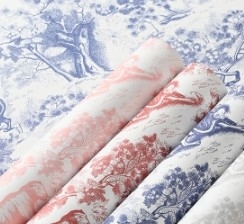 購入 ヨーロッパ製のレトロ印刷クラフト紙 花包装紙 online manufacture