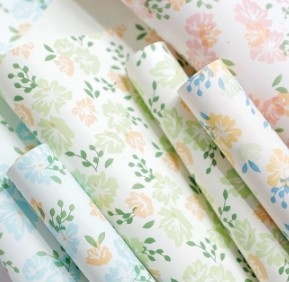 購入 新鮮な小さな花 ロー・チング 防水花包装紙 online manufacture