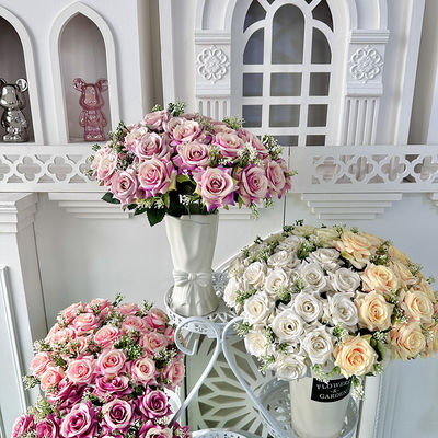 購入 アイスハートコーナー ローズ 人工花 結婚祭りのシーン装飾 オンライン製造