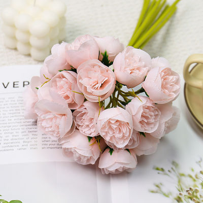 購入 27の人工蓮の花 婚礼堂の手持ち花束 シンプルで新鮮な家庭装飾写真道具 オンライン製造