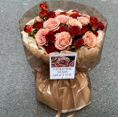 購入 色のゼリーフィルム 透明な結晶セロファンの花束 新鮮な花の包装紙 OPPフィルム 防水花の包装材料 online manufacture