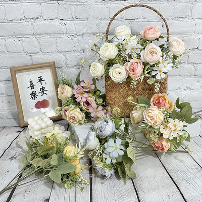 良い価格 模擬花束 ピアニ花 メーカー 直接販売 偽りの花 家飾り 手作り シルク花 オンライン