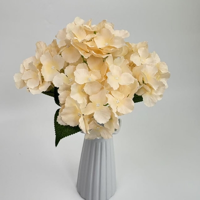 良い価格 人工花の葉のホルテンジア 結婚式の花の飾り 結婚式の標識の飾り 家庭向け オンライン