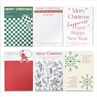 購入 新しいクリスマス包装紙ギフトボックス,クリスマスイブリンゴと平和果物 手作り DIY花束ギフト紙 online manufacture