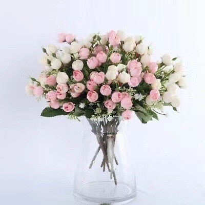 良い価格 自家用で作る 人工バラ花の花芽と 偽りの花束 オンライン