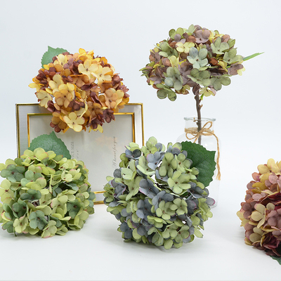 良い価格 ヨーロッパの油彩画 刺身ボール 単枝シミュレーション 偽りの花 レトロ 花の配列 秋の色 刺身ボール 結婚式のシーン テーブル 花の配列 オンライン