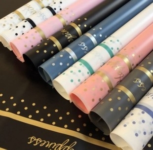購入 小さなラッキー 韓国のスー紙 防水花の花の包装紙 online manufacture