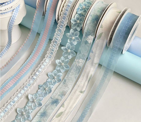 購入 3cm/2m サテンリボン 生花ブーケ 蝶ネクタイ 装飾ストラップ 花の配置 手作り DIY 包装材料 洗える オンライン製造