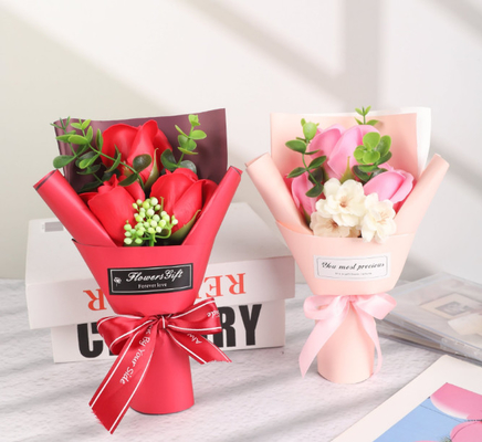 購入 クリエイティブ ギフト シミュレーション ローズ バンド ソープ 花 online manufacture