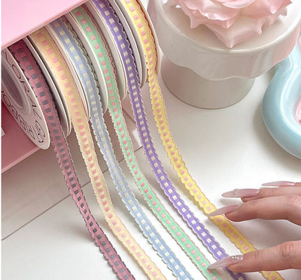 購入 ローズ ジャンピンググリッド リボン フラワー バンドル ブー ネクタイケーキ 焼物 リボン フローラルアート 手作り DIY素材 オンライン製造