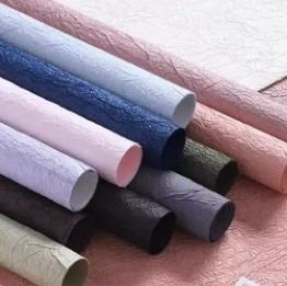 購入 石目調仕上げのフローリスト用包装紙と花束梱包用紙 online manufacture