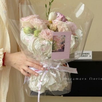 購入 57*57cm 特殊紙 優雅でカラフルなシドニーフローラル包装紙 花用 online manufacture