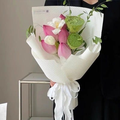 購入 3D アーティスティック 凸版 防水 花 美術 クラフト 紙 飾り ギフト 梱包 花屋 包装 紙 花束 包装 紙 多色 online manufacture