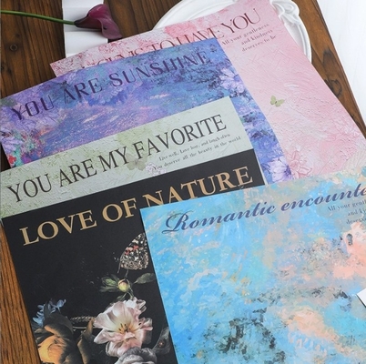 購入 芸術的な雰囲気の花束包装紙 油絵風フラワーラッピング 35*50cm 紙製フラワーアート資材 online manufacture